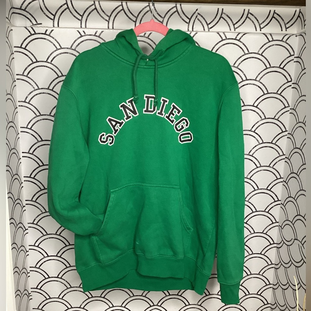 H&M San Diego Hoodie – Green, Size Large